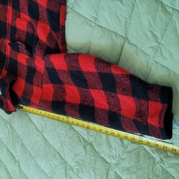 Vintage 60s Melton Wool Insulated Mackinaw Buffalo Plaid Jacket, EUC, SO WARM - Picture 6 of 13